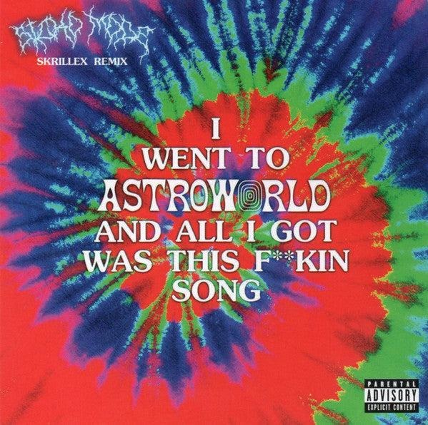 TRAVIS SCOTT SICKO MODE (SKRILLEX REMIX) Cover Vinyl 7'' T-Shirts