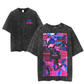 TV Girl Lyric Wall Emotional Collage Vaporwave Shirt Who Really Cares Tour Washed Black Indie Pop T-Shirts