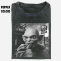 Taco Bell Gollum V2 Print Cotton Lord Rings Movie Top Menswear Streetwear T-Shirts