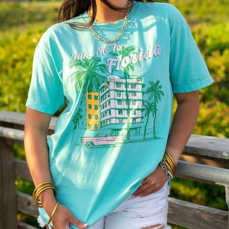'Take Me Florida' Retro T-Shirts