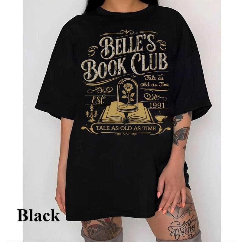 Tale As Old As Time Shirt Belles Book Shop Princess Shirts Belle Princess Shirt Belle'S Books Shirts Belle'S Book Club T-Shirts