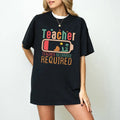 Teacher Summer Recharge Required Shirt Funny Teacher Summer Shirt Teacher Teacher Vacation Shirt Summer Break Shirt End Year Teestyle{N002}2 T-Shirts