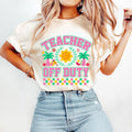 Teacher End School Year Last Day School Teacher Summer Summer Vacation School'S Out Palm Tree T-Shirts