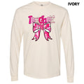 Teacher Valentine Coquette Long Sleeve Comfort Colors T-Shirts