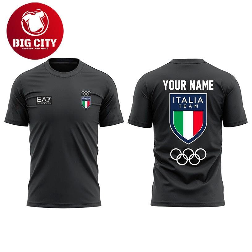 Team Italy 2026 Milano Cortina Two Sided Shirt
