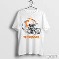 Tennessee Volunteers Dripping Football Helmet T Shirt