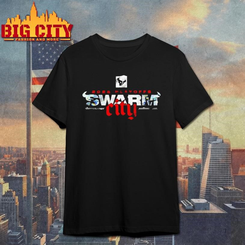Texans Swarm City 2025 Playoffs Shirt