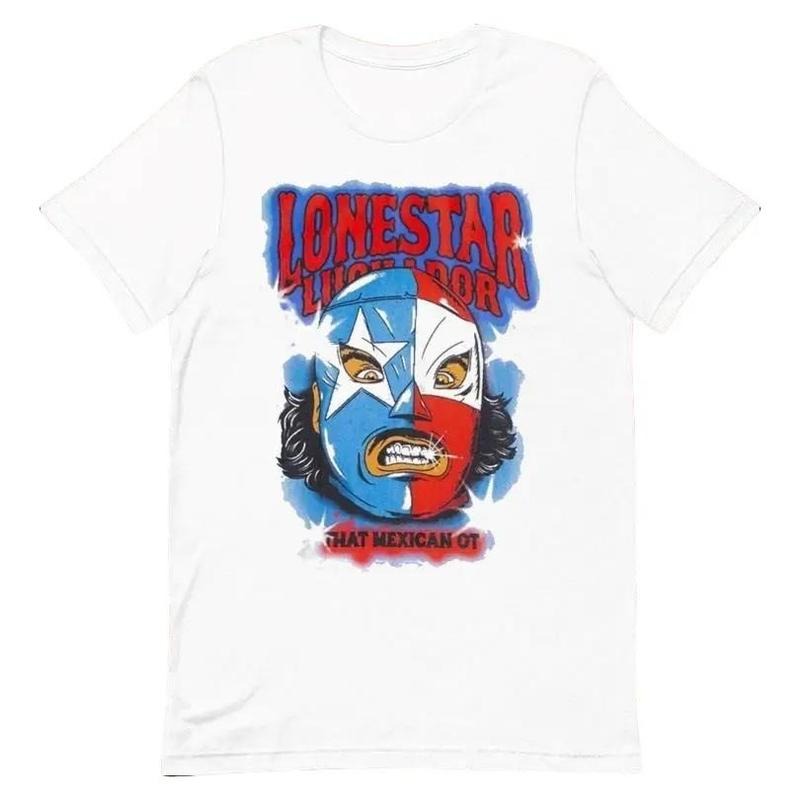 That Mexican Ot Lonestar Luchador Mask Fan Casual T-Shirts