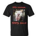 That Silly Cat Meme Funny Cat Shirt Silly T-Shirts
