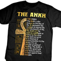 ANKH Definition Black History Black Black T-Shirts