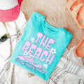 Beach Is My Happy Place DTF Transfers THIS IS NOT SHIRT T-Shirts