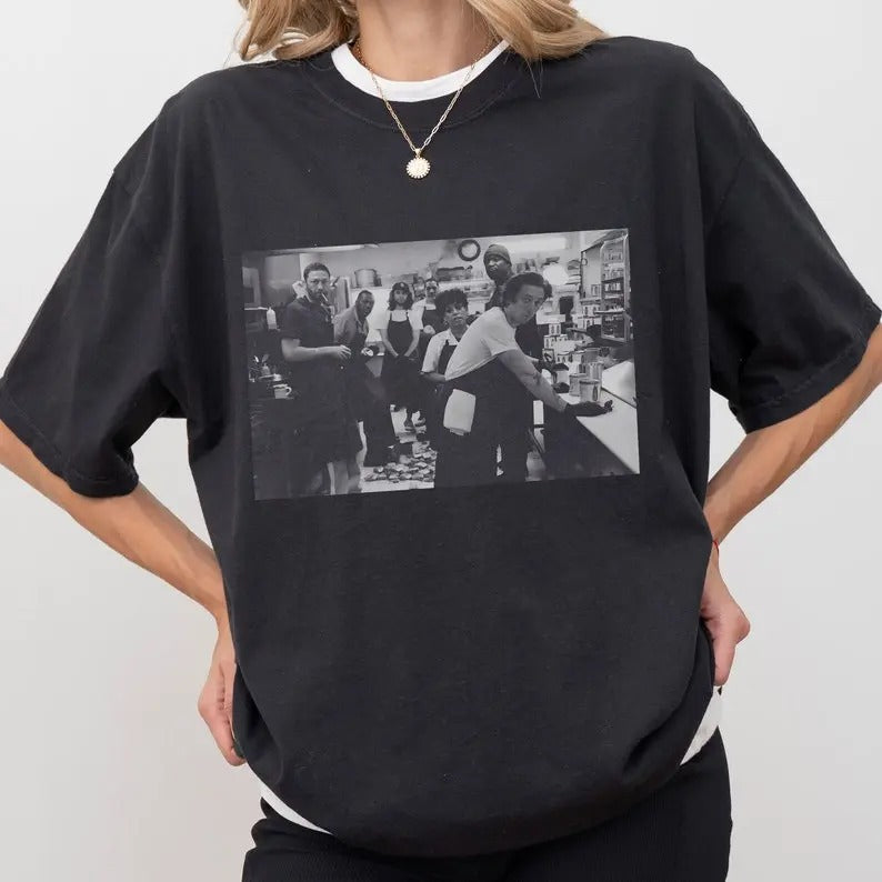 Bear TV Show Shirt White Grey Black Bear Television Beef Chicagoland FX Jeremy Allen T-Shirts