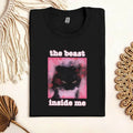 Beast Inside Me Cat Meme Funny Cat Shirts Woman Dank Memes Shirt T-Shirts
