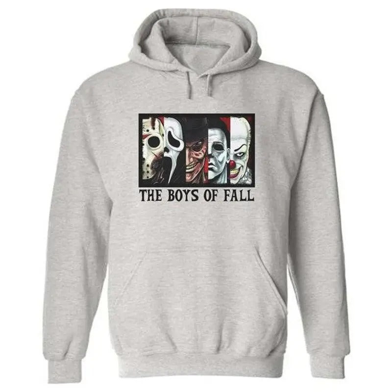 Fall Halloween Horror Movie Characters Jason M1chael Myers Ghostface Horror Characters & Menswear Shirt Pink T-Shirts