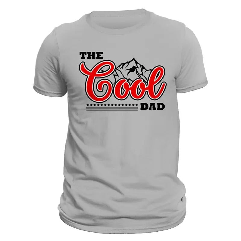 Cool DAD Casual Classic Cotton Mountain T-Shirts