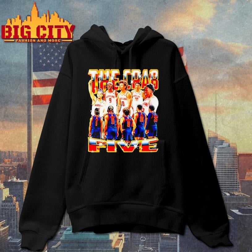 The Crab Five Maryland Terrapins Graphic Shirt