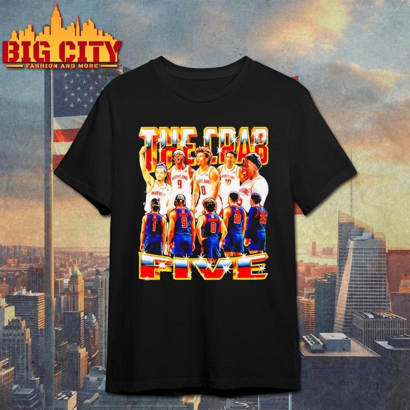 The Crab Five Maryland Terrapins Graphic Shirt