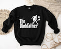 Dinkfather Pickleball Sport Lover Dad Tennis Daddy Husband Him T-Shirts