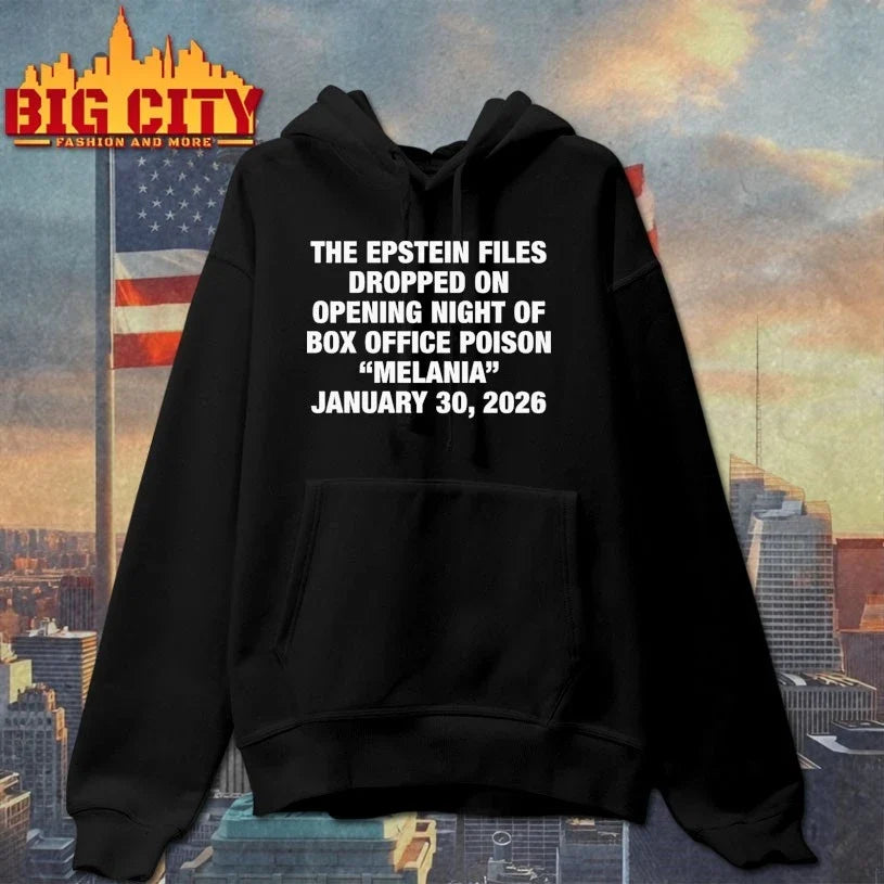 The Epstein Files Dropped On Opening Night Of Box Office Poison Melania January 30, 2026 t-shirt