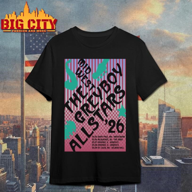The Greyboy Allstars Midwest 2026 Tour Poster Shirt