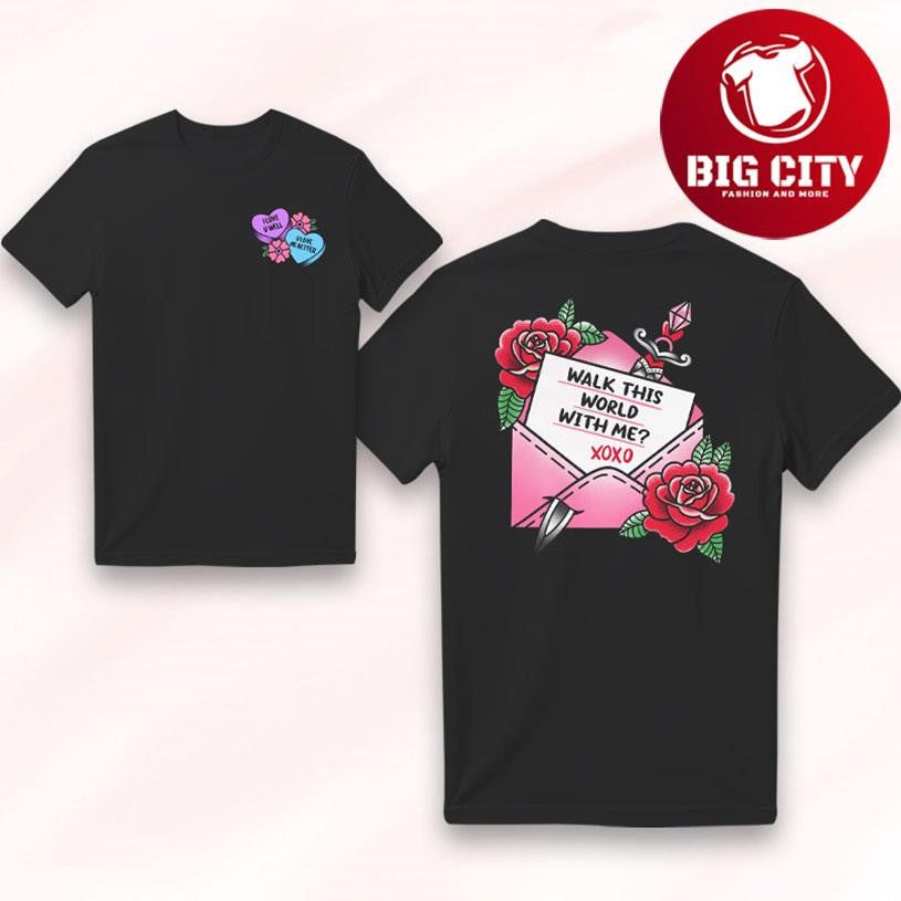 The Home Team Love Letter Two Sided Shirt
