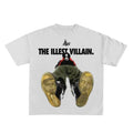 Illest Villain Print Illest Villain Shirt Illest Villain Him Her Menswear Tops Underwear Streetwear Tropical Round Neck T-Shirts