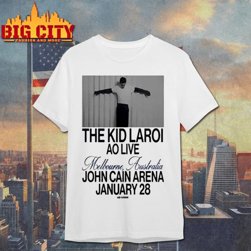 The Kid Laroi Melbourne Park Melbourne AUS Jan 28 2026 Shirt