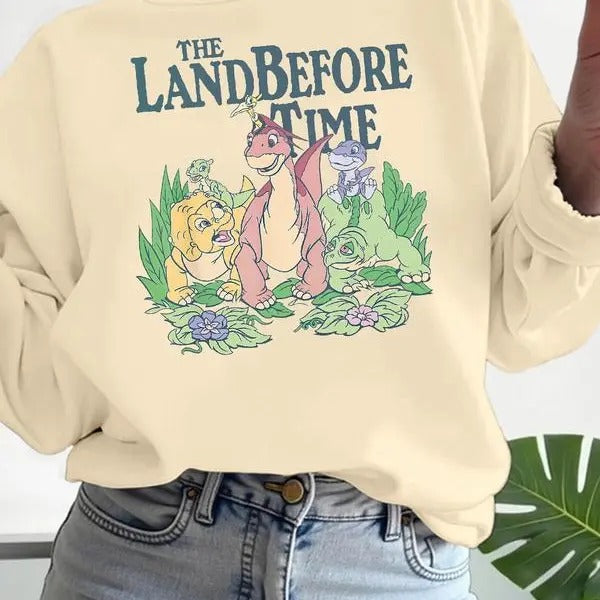 Land Before Time Pastel Dinosaur Friends Land Before Time Party Dino Mite Journey Dinosaur Party T-Shirts