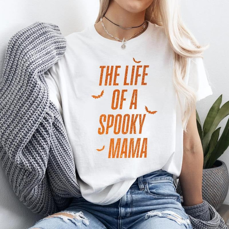 Light Park Girl Shirt Hallowen Shirt Retro Shirt Spooky Season T-Shirts