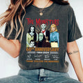 Munster Anniversary Shirt Munster Halloween Frankenstein Shirt Halloween 90s Movie Spooky Shirt Crew Neck Plaid Cotton T-Shirts