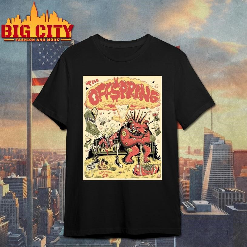 The Offspring Bakersfield California 2026 Shirt