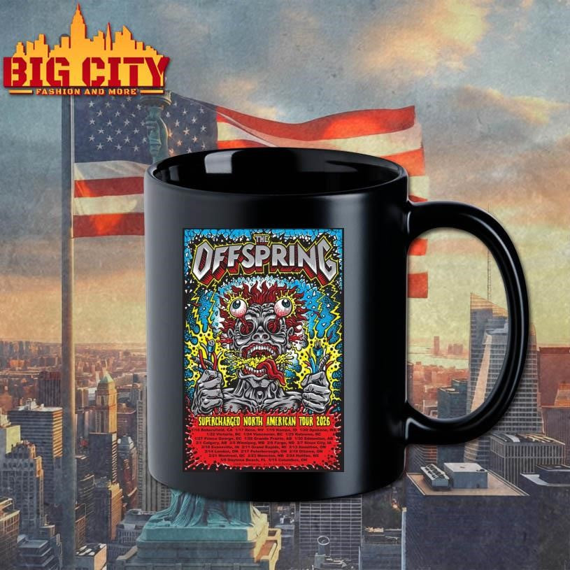 The Offspring Fall Tour 2026 Poster Shirt