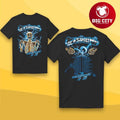The Offspring Spark Plug Skeleton 2026 Tour Two Sided Shirt