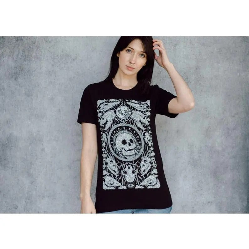 Ossuary Skull Shrine Black Skull Shirt Skull Print Skull Skulls T-Shirts