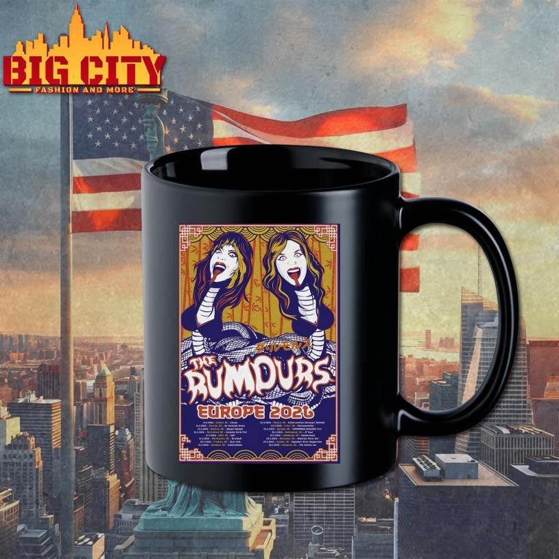 The Rumours Tour 2026 Europe Poster Shirt