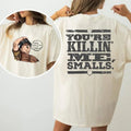 Sandlot 2 Sides Cotton Fabric T-Shirts