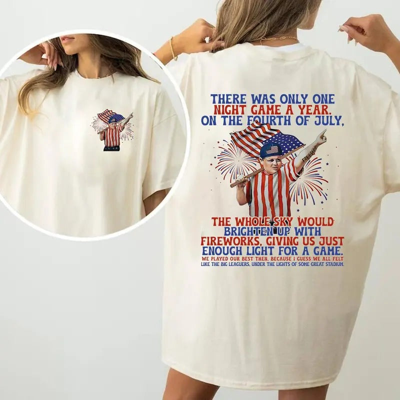 Sandlot 4th July 2 Sides T-Shirts