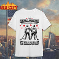 The Sexual Tension At This Hockey Game Is Killing Me Illustration t-shirt
