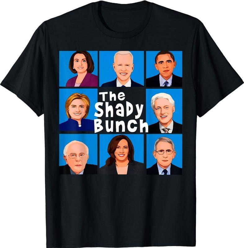Shady Bunch Anti Biden Obama Vote Trump T-Shirts