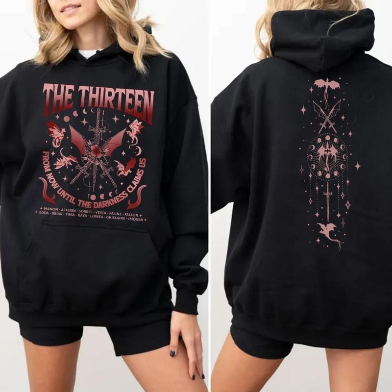 Thirteen Throne Glass Shirt Throne Glass Sjm Shirt Manon Blackbeak Fan Lover Bookish T-Shirts
