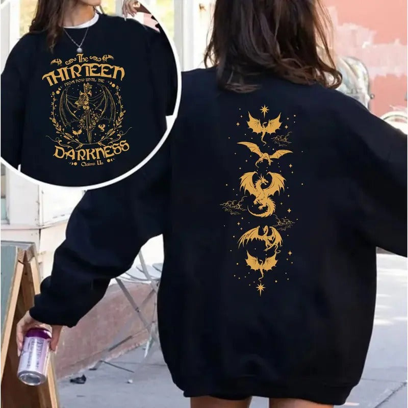 Thirteen Throne Glass Now Until Darkness Claims Us Shirt Bookish T-Shirts