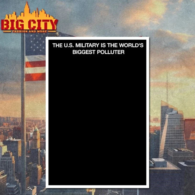 The U.s. Military is the World’s Biggest Polluter t-shirt