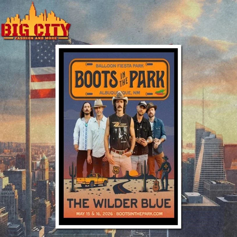 The Wilder Blue May 15-16 2026 Boots Interpark Poster t-shirt