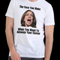 Face You Make Advance Your Career. Menswear Cotton T-Shirts