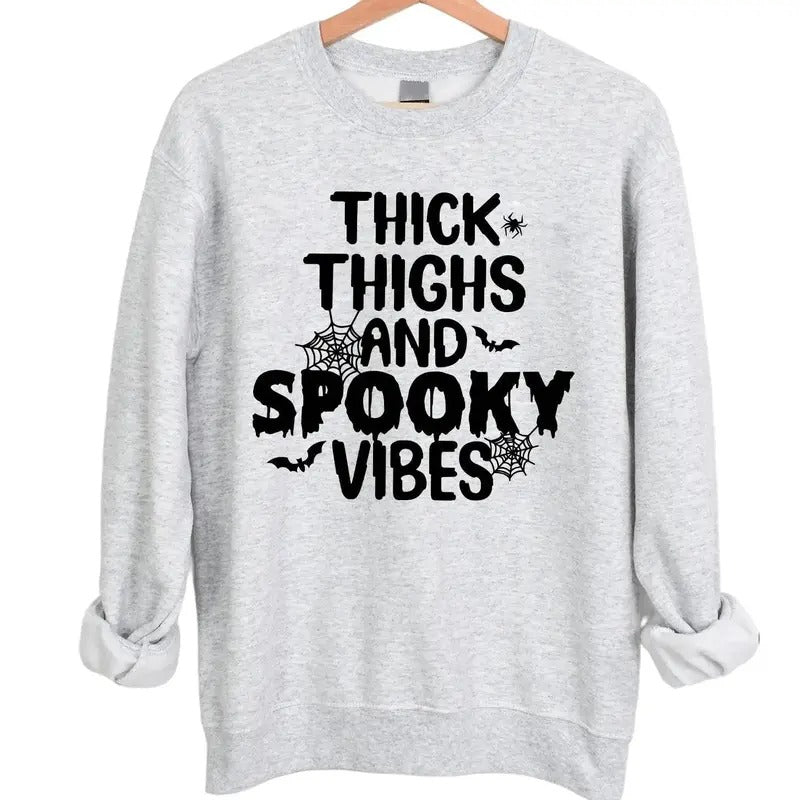 Thick Thighs Spooky Halloween Halloween 2024 T-Shirts