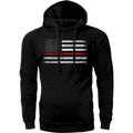 Thin Red Flag USA Firefighter Cotton Fabric T-Shirts