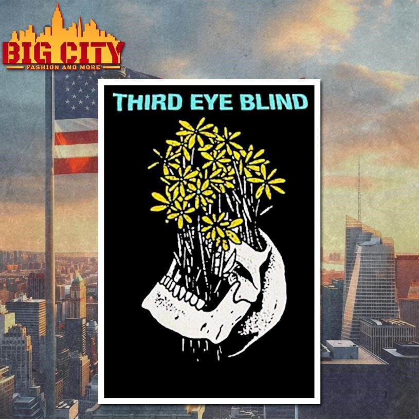 Third Eye Blind Band Skull Shirt