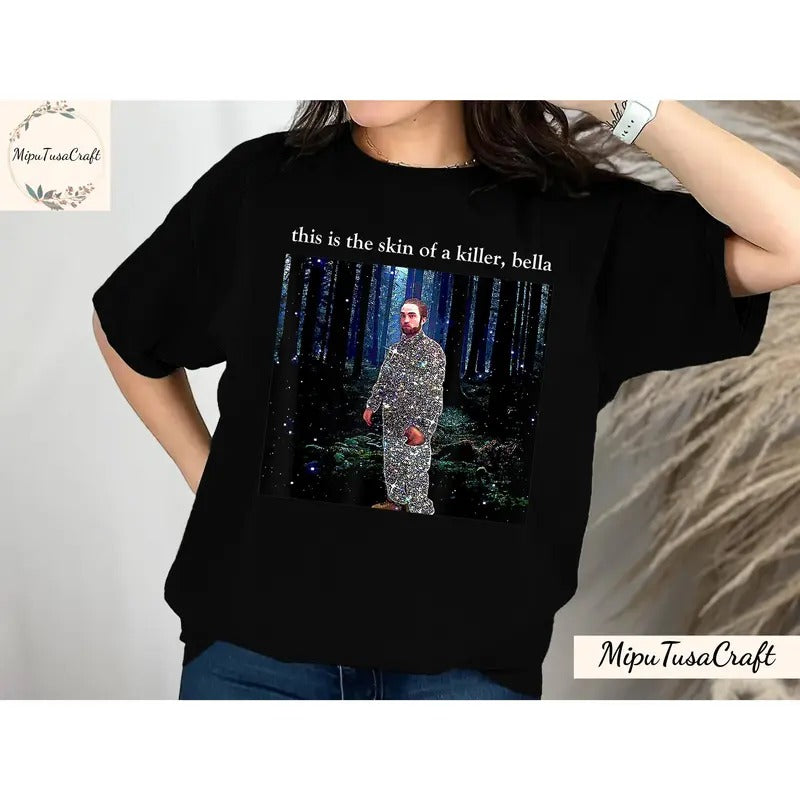 This Is Skin Killer Bella Shirt Meme Robert Pattinson Retro Edward Cullen Shirt Twitlight Movie Shirt Sweashirt T-Shirts