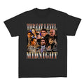 Threat Level Midnight Shirt Office Shirt Movie Shirt Vintage Retro Shirt Classic Movie Shirt Him T-Shirts
