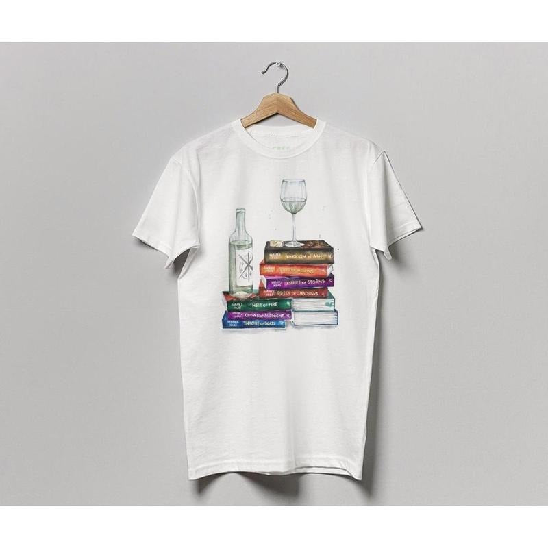 Throne Glass Book Shirt Fun Expressive Perfect Fit Comfort T-Shirts